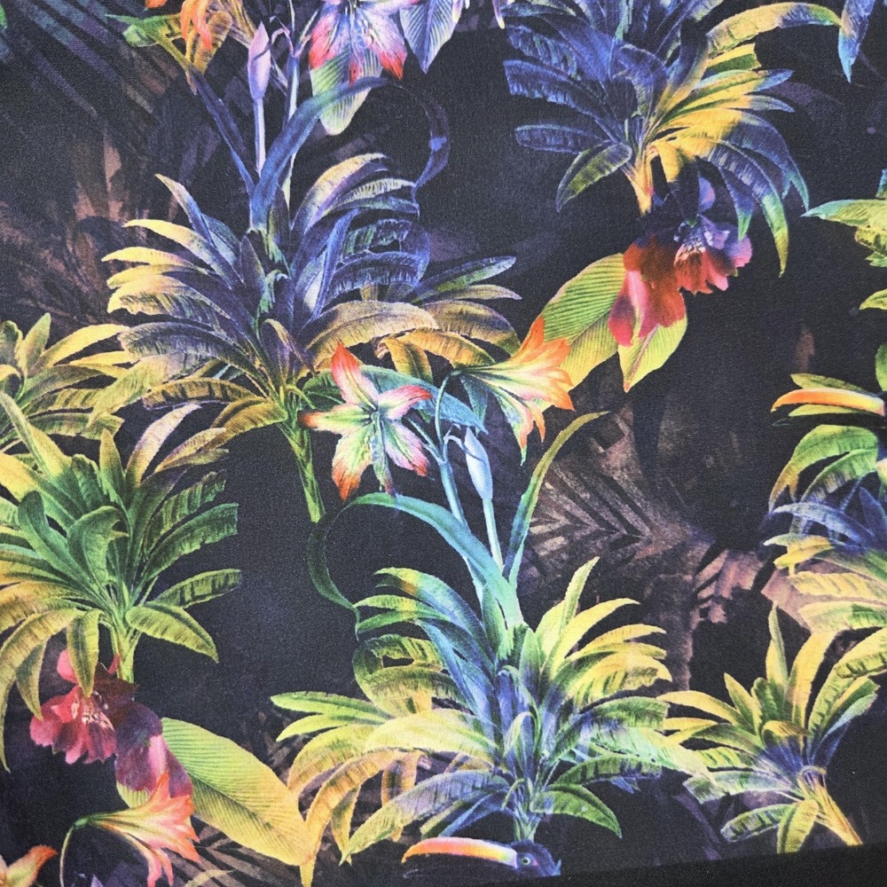 Oakley Boardshorts‎ Mens 34 Purple Palm Floral Hydrolix Quick Dry Swim Trunks - Picture 3 of 10
